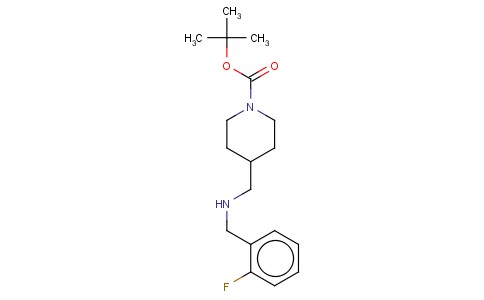 1-BOC-4-[(2-FLUORO-BENZYLAMINO)-METHYL]-PIPERIDINE